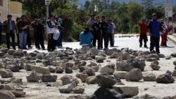 Pobladores bloquearon carretera exigiendo una ambulancia