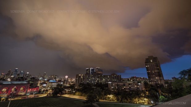 Video: Mira estas impresionantes nubes de tormenta sobre Kansas