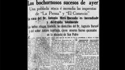 Así ocurrió: En 1919 turba ataca a "La Prensa" y "El Comercio"