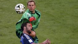 Neuer habló por primera vez de su choque con Higuaín en Brasil
