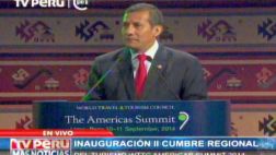 Humala: Se seguirá trabajando políticas para atraer al turismo