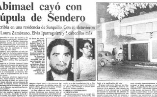 Así Ocurrió: En 1992 cae cúpula de Sendero Luminoso