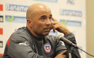 A Jorge Sampaoli no le preocupa la "falta de gol" en Chile
