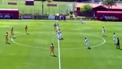 Así se anota un gol desde media cancha en solo tres segundos