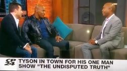 Mike Tyson perdió los papeles en entrevista por esta pregunta