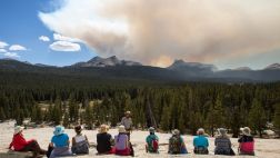 Incendio forestal continúa en el Parque Nacional Yosemite