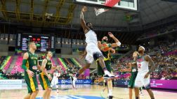 Mundial de Básquet: espectacular clavada de crack de EE.UU.