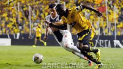 Barcelona de Ecuador ganó 1-0 a Libertad por Copa Sudamericana