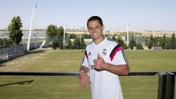 'Chicharito' Hernández debutará en el clásico Madrid-Atlético