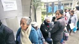 El 23% de adultos mayores no tiene seguro de salud