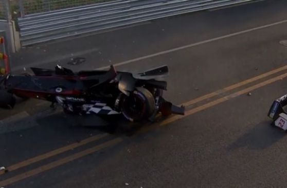 Fórmula E: el espectacular accidente que sufrió piloto alemán