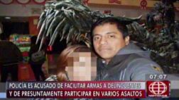 Policía es acusado de proveer de armas a bandas delincuenciales