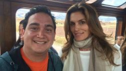 Cindy Crawford llegó al Perú para conocer Machu Picchu