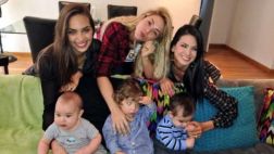 "Esto es guerra": tierna reunión de los hijos de las guerreras