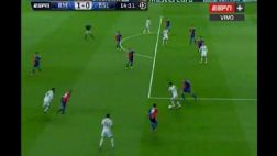 James Rodríguez en Champions: genial pase de taco... y un gol