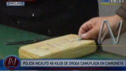 Así fue el decomiso de los 48 kilos de clorhidrato de cocaína