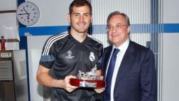 Iker Casillas recibió reconocimiento en el vestuario del Madrid