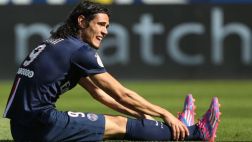 Edinson Cavani podría dejar PSG si sigue jugando por la banda