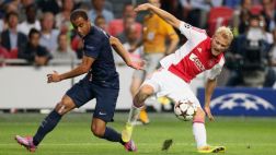 PSG igualó 1-1 ante el Ajax en su debut en la Champions League