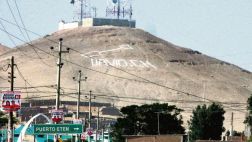 Propaganda de candidato daña cerro con vestigios arqueológicos