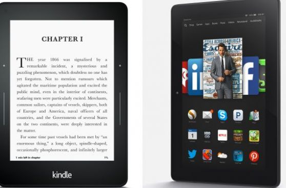 Amazon renueva tablets Fire HDX y HD y presenta Kindle Voyage
