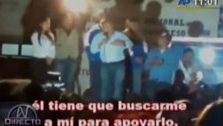 Acuña reta a electores: "Voten o no, seré presidente regional"