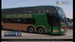 Interceptan y asaltan bus de Oltursa en ruta Arequipa - Lima