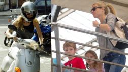 Piden a Gwyneth Paltrow que no lleve a sus hijos en moto