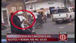 Iquitos: grabaron balacera en pleno centro de la ciudad
