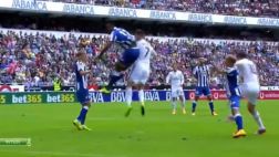 Mira el golazo de cabeza que anotó Cristiano a La Coruña