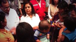 Ana Jara se dirige a la comunidad de Saweto