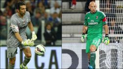 AC Milan vs. Juventus: las buenas atajadas de Buffon y Abbiati
