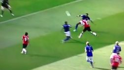 Di María marcó un nuevo golazo con el Manchester United