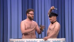 James Franco y Seth Rogen se desnudaron por Jimmy Fallon