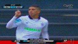 Santiago Silva puso el empate de la San Martín con un golazo