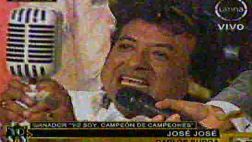 "Yo soy, campeón de campeones": José José ganó el 'reality'
