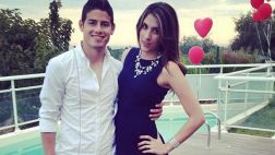 James Rodríguez le cantó a su esposa en el día de su cumpleaños