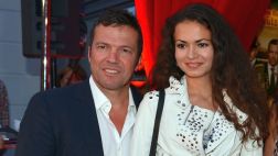 La novia de Matthäus tuvo que "googlearlo" para saber quién era