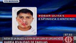 SJL: joven fue asesinado de un disparo en la cabeza