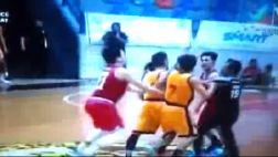 A los puños: así terminó partido de básquet en Filipinas