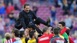Atlético ganó y le regaló victoria número 100 a Simeone