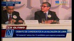 Jaime Zea: pondré agua potable para más de un millón de vecinos