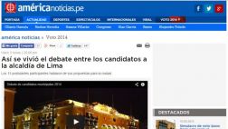 Así informaron los medios sobre el debate de El Comercio