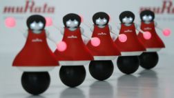Mira a estas graciosas robots porristas en acción