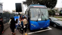 Inicio de cobro de pasajes en corredor azul no tiene fecha fija