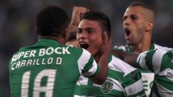 Carrillo dio asistencia en gol de Sporting de Lisboa ante Porto