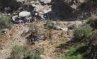 Caída de vehículo a abismo en Ayacucho deja al menos 15 muertos