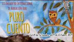 El lunes 29 inicia festival de narración oral en el CAFAE