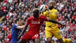 Liverpool igualó 1-1 con Everton en un derbi del fútbol inglés