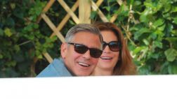 Clooney se toma un café con Cindy Crawford antes de su boda